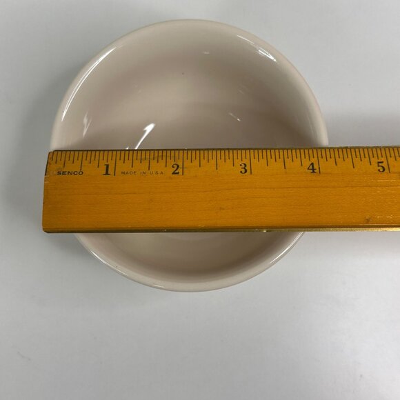 Longaberger Holiday Small Ceramic Bowl Snowflake Pattern 4" Diameter - Picture 5 of 6